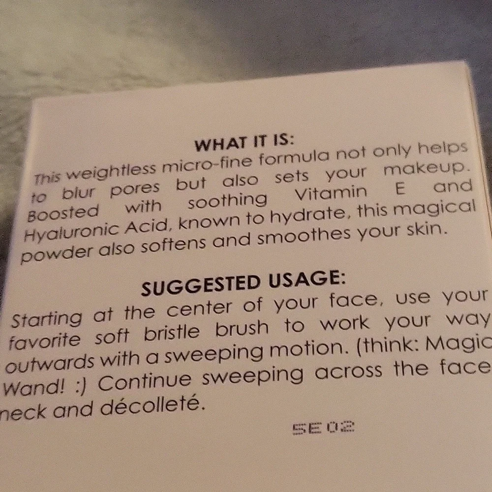 New K.Voss Pixie Powder Setting Powder